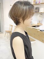 センスヘア(SENSE Hair) 大人可愛い/小顔カット/マッシュショート/ショートボブ/アッシュ