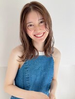 ハニーシブヤ(HONEY shibuya)&nbsp;【HONEY渋谷】洗いざらしくびれミディ×キャラメルベージュ★