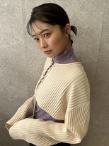 アース 三軒茶屋店(HAIR&MAKE EARTH) 三軒茶屋_レディース_ロング_ヘアアレンジ_ヘアセット_リボン