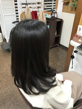 ヘアモードリーベ 鹿嶋店 ゆる♪フワッ♪ストレートしながらパーマ