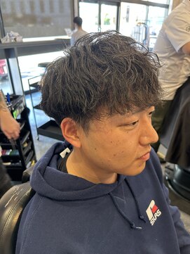 バーバーショップ ネオ セカンド(BARBERSHOP NEO2nd) 波巻きパーマ スパイラル ツイストスパイラル
