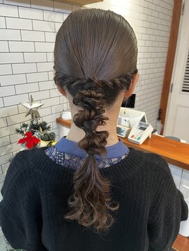 オーブ ヘアー リリー 博多2号店(AUBE HAIR lily) 結婚式ヘアセット