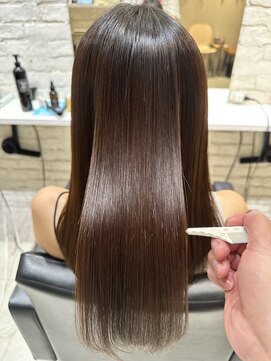 フリーラ 横浜(freera) 髪質改善サラサラプレミアム大人ガーリー韓国ミディアムAライン