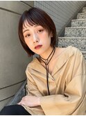 【市井友佳子】ショートボブ