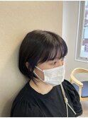ショートボブ×フェイスフレーミング