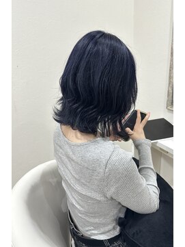 ヘアーバイフォーク 琴似店(Hair by VORK) ブルーブラック