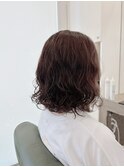 ミディアムパーマ