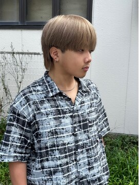 ケンジオム(KENJE HOMME) ミルクティーベージュ