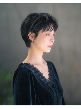 ベイショア(Bay Shore NY) マッシュショート/丸みショート/ニュアンスパーマ