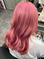 ナンバーウルス 名駅店(N° ulus)&nbsp;【number ulus】ピンクベージュ×ミディアムスタイル