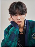 シースルーフェザーショート