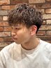 【新生活イメチェンコース】カット(顔剃りなし)+似合わせパーマ ￥11110[神田]