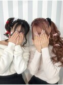 ガーリースタイル/心斎橋/ヘアメ/セットサロン