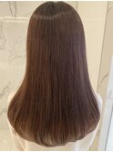 艶髪×ピンクベージュ
