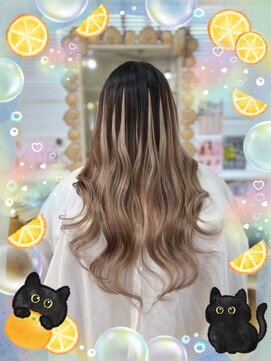 エデン ビークス チルドレン(EDeN Beeks children) #エクステ　でグラデーション#プルエクステ#山口#萩#宇部#防府