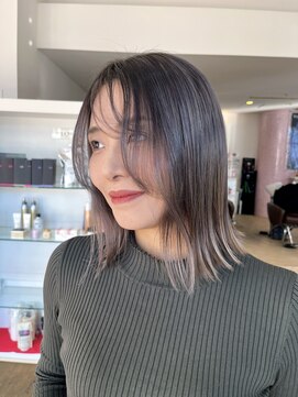 シャンプーボーイ セントラル 博多(SHAMPOO BOY central) ショート/ショートボブ/ハイライト/切りっぱなし/博多