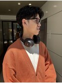 men's/刈り上げベリーショート無造作ニュアンスメンズパーマ