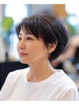 ラクレール 五香&nbsp;大人ショートレイヤー40代【松戸#五香#白髪染め#カラー専門店】