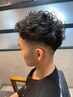 【メンズ限定】カット＋パーマ＋眉カット＋夏季◎◎クレンジングヘッドスパ