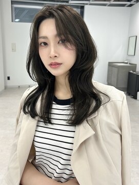 ユーフォリア 渋谷グランデ(Euphoria SHIBUYA GRANDE) レイヤーカットオリーブグレージュ くびれ巻き