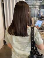 ランド(LAND)&nbsp;縮毛矯正　ストレートパーマ　ロングヘア