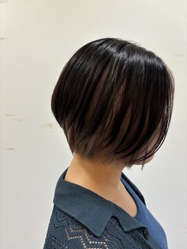 美粧 ほそや お花茶屋本店 大人可愛い丸みボブ