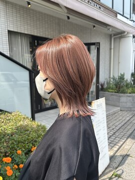 トリート 南行徳本店(TREAT) ピンクベージュ×ウルフ☆