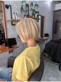 那覇美容室/おもろまち美容室/ハイトーンボブ/外人風ボブ/ボブ