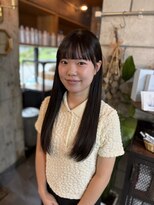 ファスナー(fustener)&nbsp;美革ストレート×ダークブラウン