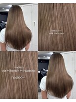 レブ 心斎橋(REV.)&nbsp;髪質改善/ブリーチ/ダブルカラー/韓国/インナーカラー/心斎橋