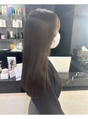 透明感グレージュ