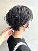  20代30代40代大人可愛いナチュナルパーマ小顔カット