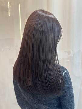 髪質改善×ラベンダーベージュ