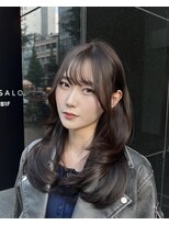 アマテラスゼロ 新宿(AMATELAS zero)&nbsp;顔まわりレイヤー/ハイレイヤー/小顔レイヤー/新宿美容室