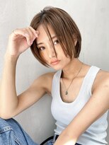 ギークス(GEEKS) 【GEEKS渋谷】ショートレイヤー/渋谷ウルフ/ハイライト/20代30代