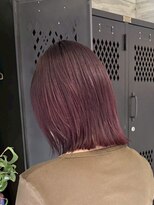 ヲタク(wotaku.) レッドカラーレッドヘアワインレッドボルドーカラーカシスカラー