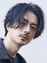 フィフス 神南(fifth) メンズパーマルーズパーマシャドウパーマセンターパート緩め