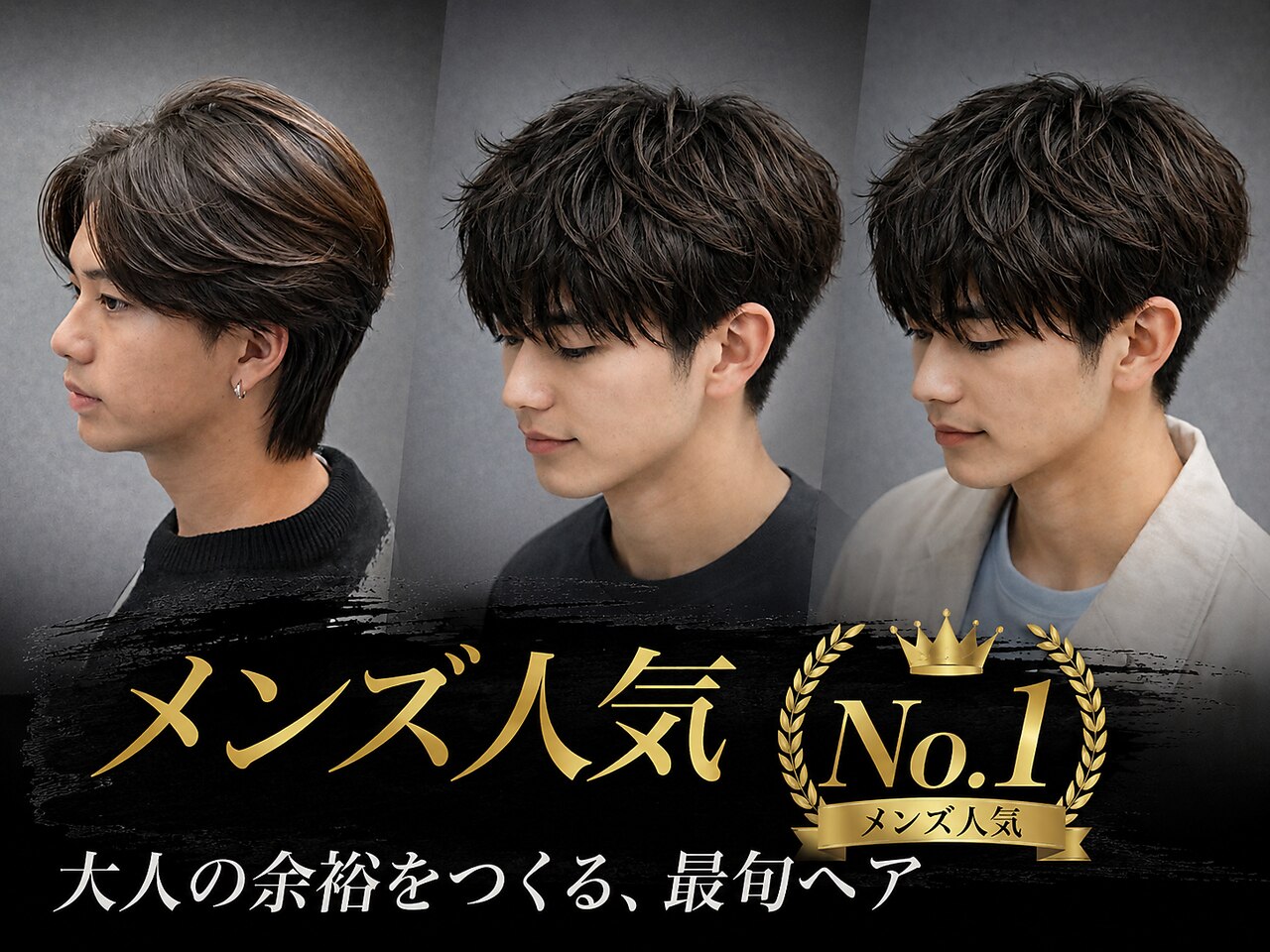 【MEN'S】メンズカット＋眉毛カット \4400　[メンズサロン/メンズ]