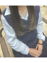 テーラヘアー 袖ヶ浦2号店(TELA HAIR) 【部活のある学生に人気】縛れる顔周りロングレイヤー