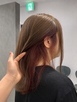 ヴィヒタ 川越 本川越(VIHTA.)&nbsp;インナーカラーピンクベージュ川越本川越
