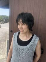 ラブヘアーグリーン(LOVEHAIRGREeN)&nbsp;ショートウルフパーマ