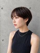 ゲイン(Gain)&nbsp;ショートカット×白髪ぼかし、ハイライト×縮毛矯正×髪質改善