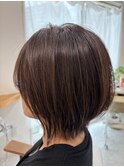 コンパクトウルフショートボブ