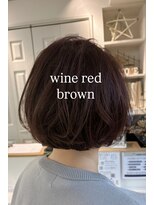 フレイムス ヘアアンドリラックス 東川口店(Frames hair&relax)&nbsp;【ＨＩＲＵＭＡ】wine　red　color