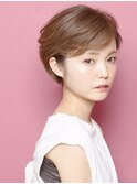 大人ショート「ミニマル×ぬけ感」