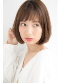 【加藤貴大】30代40代髪形 大人小顔ヘルシーナチュラルボブ