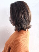 アイティー バイ アルバム 中野店(IT by ALBUM) セピアレイヤーボブ_ウェーブパーマフォギーベージュ_ba290062