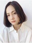 バングレスボブ/Aラインボブ Salon銀座　岡野恵美子