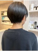 福山市美容室Caary人気 ピタッとタイトなスッキリショート