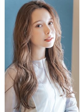 ロイジー(roijir) 【roijir 表参道】大人巻き髪ロング×ミルクティーベージュ